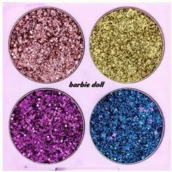 Magic Collection: Glitz & Glam Chunky Glitter Eyeshadow Palette -Wig Care Shop magic collection eyes barbie doll magic collection glitz glam chunky glitter eyeshadow palette 29270696624214