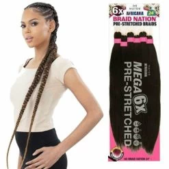 Mayde Beauty: Africana 6x Braid Nation 24" (Pre-Stretched) - FINAL SALE