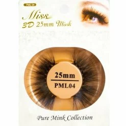 Miss Lash: 3D 25mm Mink Lash -Wig Care Shop miss lash eyelashes pml04 miss lash 3d 25mm mink lash 15575824171094
