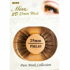 Miss Lash: 3D 25mm Mink Lash -Wig Care Shop miss lash eyelashes pml05 miss lash 3d 25mm mink lash 15575826038870