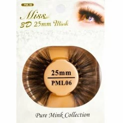 Miss Lash: 3D 25mm Mink Lash -Wig Care Shop miss lash eyelashes pml06 miss lash 3d 25mm mink lash 15575828234326