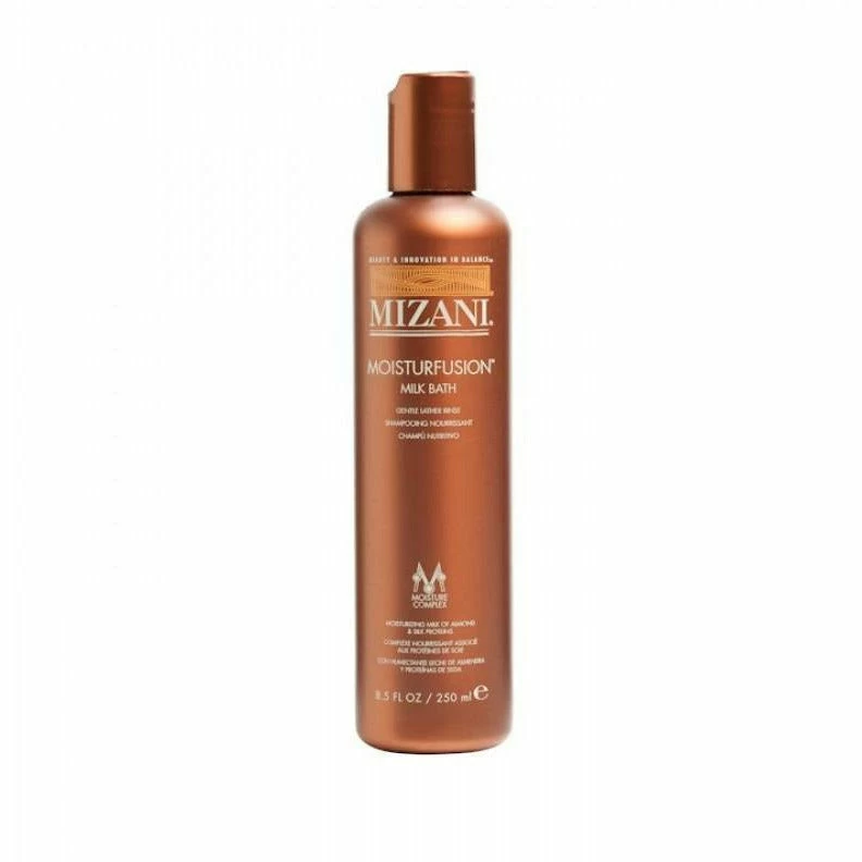 Mizani: Milk Bath Shampoo 8.5oz Mizani: Milk Bath Shampoo 8.5oz -Wig Care Shop mizani styling product mizani milk bath shampoo 8 5oz 15721423994966