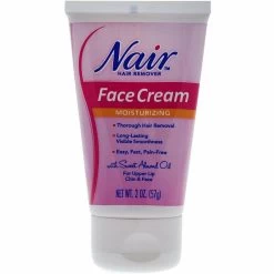 Nair: Hair Remover Moisturizing Face Cream 2oz. -Wig Care Shop nair bath body nair hair remover moisturizing face cream 2oz 15476833255510