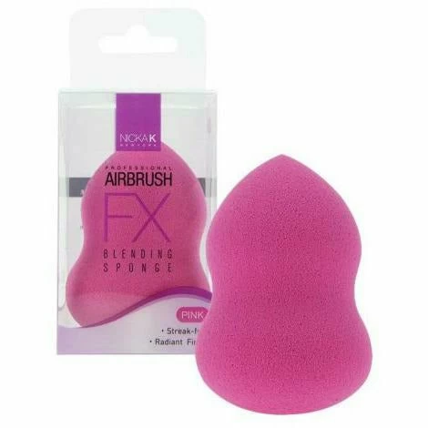Nicka K: Airbrush FX Blending Sponge Pink Nicka K: Airbrush FX Blending Sponge Pink -Wig Care Shop nicka k makeup tools nicka k airbrush fx blending sponge pink 15806830444630