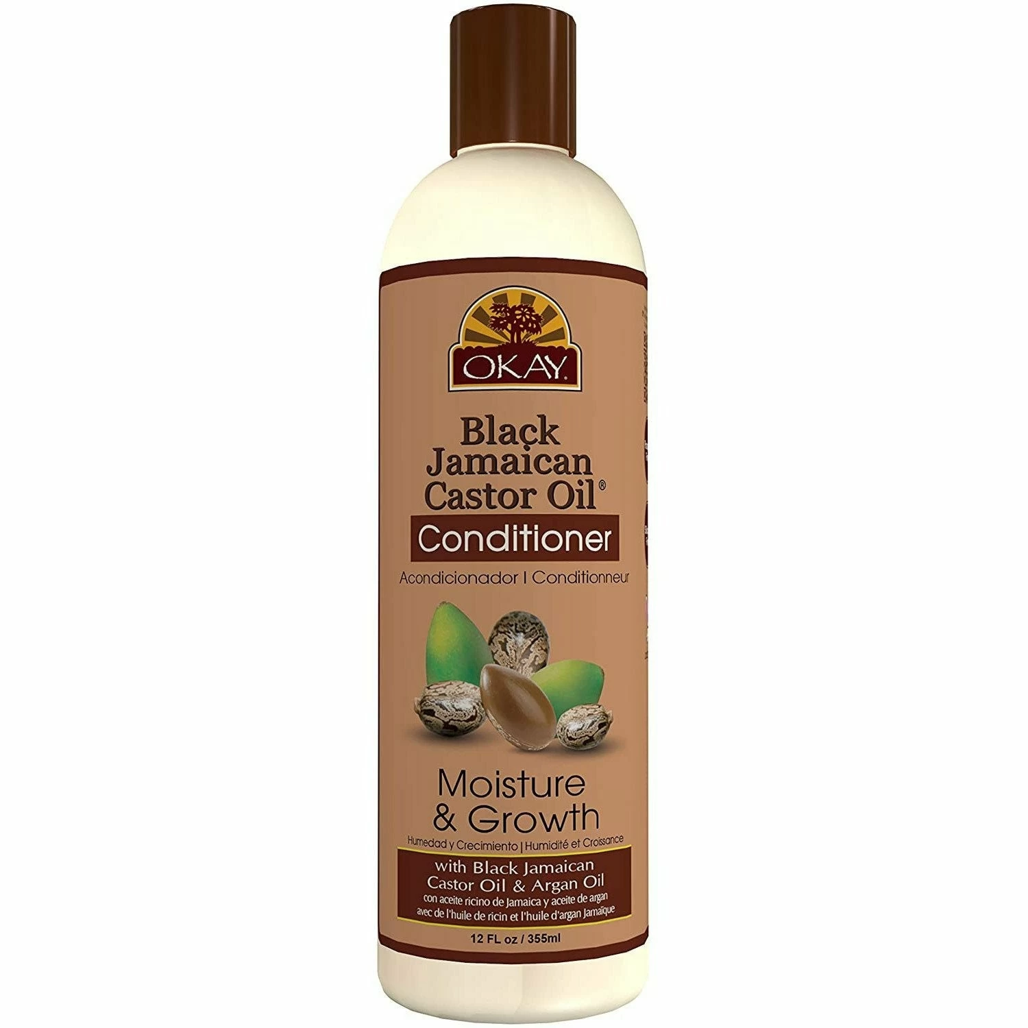 OKAY: Black Jamaican Castor Oil Moisture & Growth Conditioner 12oz OKAY: Black Jamaican Castor Oil Moisture & Growth Conditioner 12oz -Wig Care Shop okay hair care okay black jamaican castor oil moisture growth conditioner 12oz 15241771352150