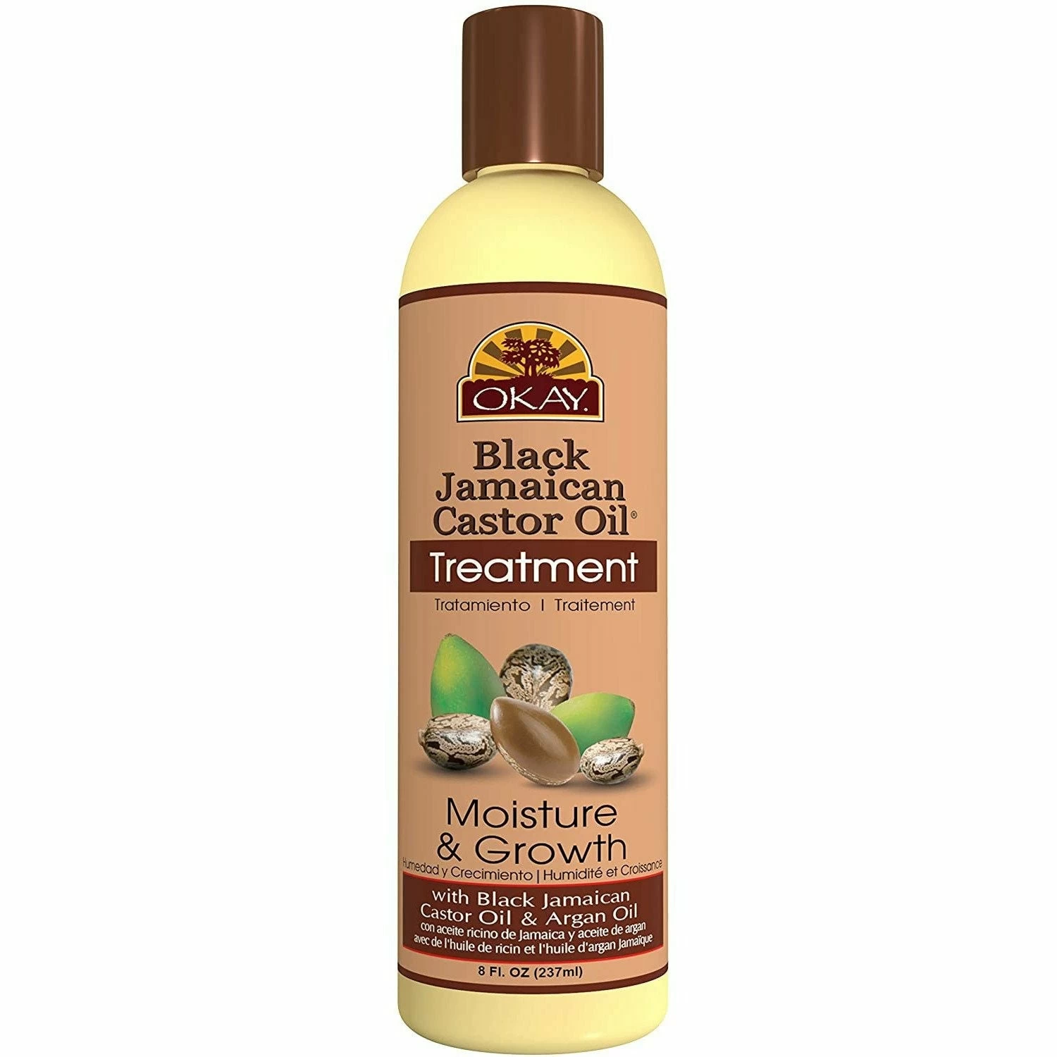 OKAY: Black Jamaican Castor Oil Moisture & Growth Treatment 8oz OKAY: Black Jamaican Castor Oil Moisture & Growth Treatment 8oz -Wig Care Shop okay hair care okay black jamaican castor oil moisture growth treatment 8oz 15241911697494