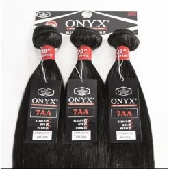 Onyx: 100% Virgin Brazilian Remi 3 Pack - Straight -Wig Care Shop onyx virgin human hair 12 14 16 onyx 100 virgin brazilian remi 3 pack straight 3875645489238