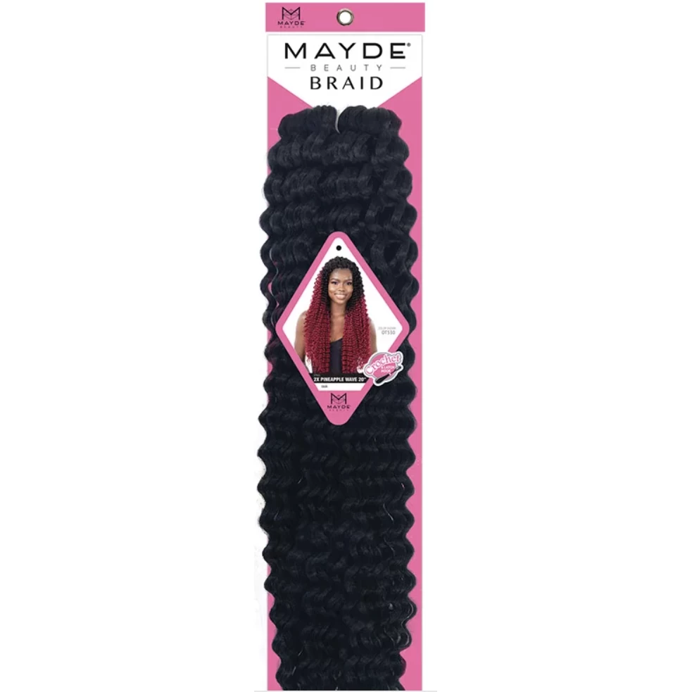 Mayde Beauty: 2X Pineapple Wave 20" FINAL SALE Mayde Beauty: 2X Pineapple Wave 20" FINAL SALE -Wig Care Shop original