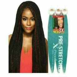 X-Pression: 3X Ultra Pre-Stretched Braid 52" -Wig Care Shop outre braiding hair x pression 3x ultra pre stretched braid 52 29345194803286
