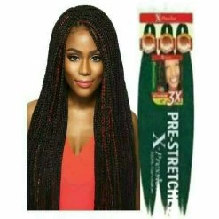 X-Pression: 3X Ultra Pre-Stretched Braid 52" -Wig Care Shop outre braiding hair x pression 3x ultra pre stretched braid 52 29345203159126