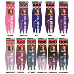 X-Pression: 3X Ultra Pre-Stretched Braid 52" -Wig Care Shop outre braiding hair x pression 3x ultra pre stretched braid 52 32604794060886
