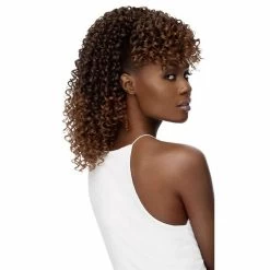 Outre: Synthetic Bang X Pony - Lashae -Wig Care Shop outre drawstring ponytails outre synthetic bang x pony lashae 15569678270550