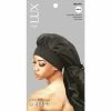 LUX By Qfitt: Luxury Silky Satin Braid Bonnet 1 LUX By Qfitt: Luxury Silky Satin Braid Bonnet -Wig Care Shop qfitt hair accessories onyx 7006 lux by qfitt luxury silky satin braid bonnet 30367862882390