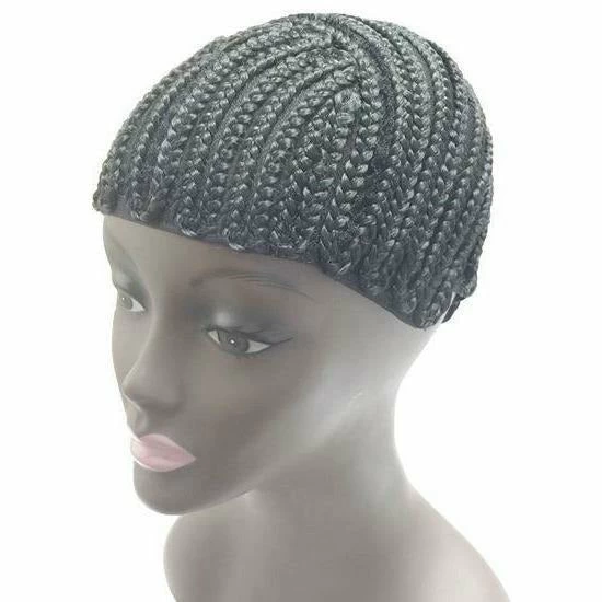 QFITT: Braided Cornrow Cap #5025 QFITT: Braided Cornrow Cap #5025 -Wig Care Shop qfitt hair accessories qfitt braided cornrow cap 5025 15624604385366