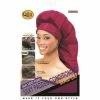 Qfitt: Dual Sided Fabric Silky Padded Conditioning Braid Cap -Wig Care Shop qfitt hair accessories qfitt dual sided fabric silky padded conditioning braid cap 8002 15624669757526