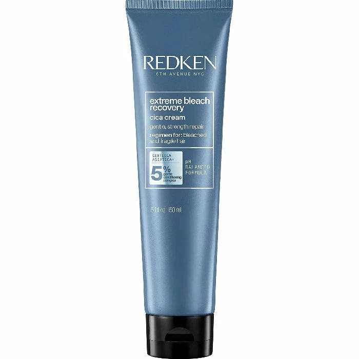 Redken: Extreme Bleach Recovery Cica Cream Leave-In Treatment 5.1oz Redken: Extreme Bleach Recovery Cica Cream Leave-In Treatment 5.1oz -Wig Care Shop red ken hair care redken extreme bleach recovery cica cream leave in treatment 5 1oz 30655109660758