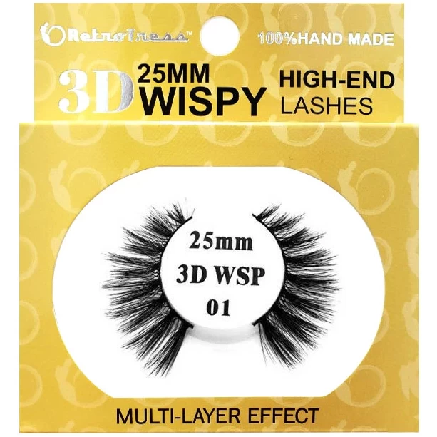 RetroTress: 3D 25mm Wispy High-End Lashes RetroTress: 3D 25mm Wispy High-End Lashes -Wig Care Shop retrotress eyelashes wsp 01 retrotress 3d 25mm wispy high end lashes 28801373241430
