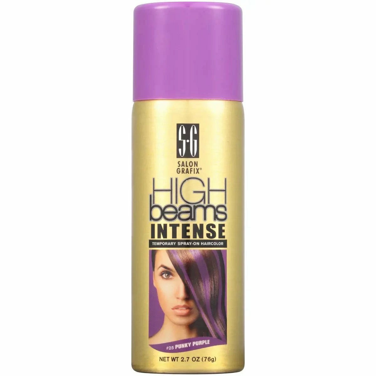 Salon Grafix: High Beams Intense Temporary Spray-on Color 2.7 oz Salon Grafix: High Beams Intense Temporary Spray-on Color 2.7 Oz -Wig Care Shop salon grafix styling product salon grafix high beams intense temporary spray on color 2 7 oz 30572931285078
