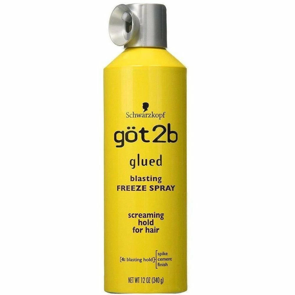 Göt2b: Glued Blasting Freeze Spray all size (#Chemical) Schwarzkopf Göt2b: Glued Blasting Freeze Spray All Size (#Chemical) -Wig Care Shop schwarzkopf styling product got2b glued blasting freeze spray 12oz 28762668073046