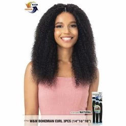 Shake N' Go: Nature W&W Bohemian Curl 3PCS (14"16"18")