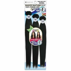 Shake N' Go: Nature W&W Loose Deep 3PCS (14"16"18") -Wig Care Shop shake n go hair extensions natural shake n go nature w w loose deep 3pcs 14 16 18 28677327913046