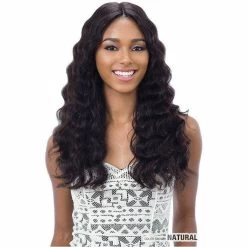 Shake N' Go: 5'' Part Lace Front Loose Deep Natural 301