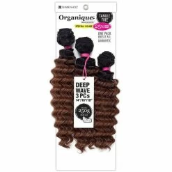 Shake N' Go: Organique Deep Wave 3PCS 14/16/18'' -Wig Care Shop shake n go hair extensions shake n go organique deep wave 3pcs 14 16 18 28595298435158
