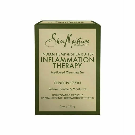 Shea Moisture: Indian Hemp Inflammation Therapy Bar Soap 5oz Shea Moisture: Indian Hemp Inflammation Therapy Bar Soap 5oz -Wig Care Shop shea moisture bath body shea moisture indian hemp inflammation therapy bar soap 5oz 30493598679126