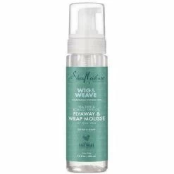 Shea Moisture: Wig & Weave Tea Tree & Borage Seed Oil Flyaway & Wrap Mousse W/ Aloe Vera
