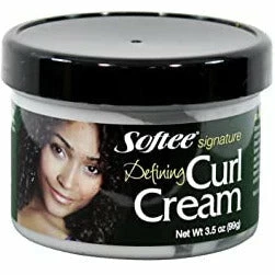 Softee: Defining Curl Cream 3.5oz Softee: Defining Curl Cream 3.5oz -Wig Care Shop softee hair care softee defining curl cream 3 5oz 15789730594902