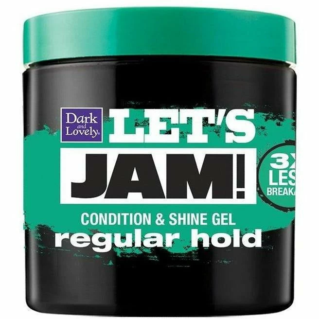 Dark & Lovely: Regular Hold Let's Jam 4.4oz Dark & Lovely: Regular Hold Let's Jam 4.4oz -Wig Care Shop softsheen carson hair care dark lovely regular hold let s jam 5 5oz 16016235298902