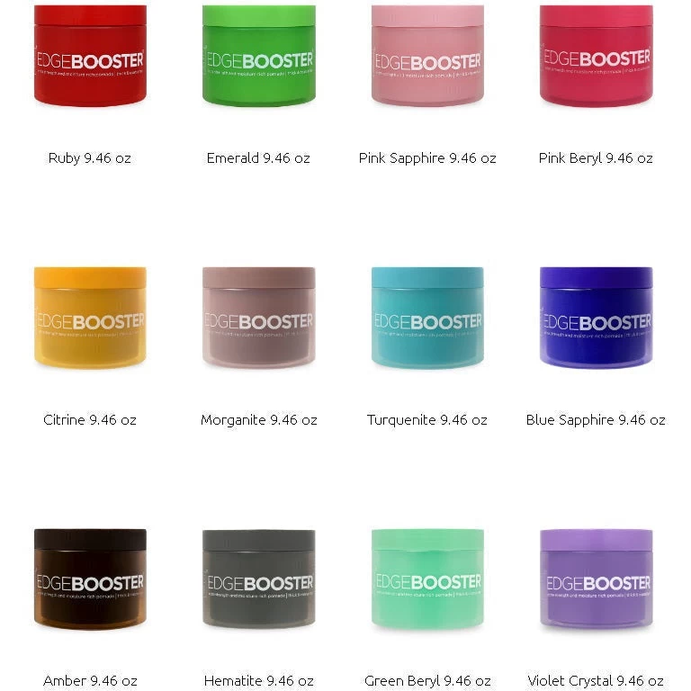 Style Factor: EDGE BOOSTER MOISTURE RICH POMADE 9.46oz Style Factor: EDGE BOOSTER MOISTURE RICH POMADE 9.46oz -Wig Care Shop style factor gels style factor edge booster moisture rich pomade 9 46oz 31115755618390