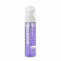 Style Factor: Edge Booster Extra Shine And Moisture Rich Foam Mousse 2.5oz -Wig Care Shop style factor styling product purple lavender style factor edge booster extra shine and moisture rich foam mousse 2 5oz 30281172025430