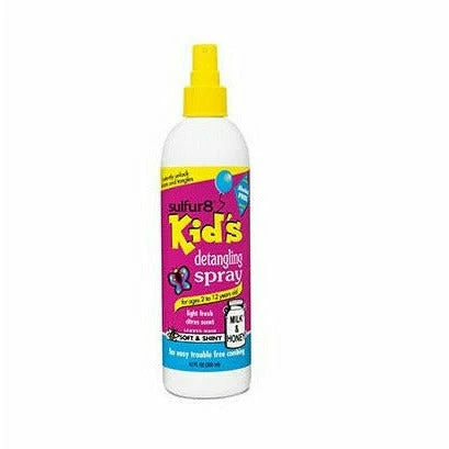 Sulfur 8: Kid’s Detangling Spray 12oz Sulfur 8: Kid’s Detangling Spray 12oz -Wig Care Shop sulfur 8 hair care sulfur 8 kid s detangling spray 12oz 30491644330070