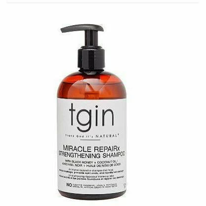 TGIN: Miracle Repair x Strengthening Shampoo 12oz TGIN: Miracle Repair X Strengthening Shampoo 12oz -Wig Care Shop tgin styling product tgin miracle repair x strengthening shampoo 12oz 13760579010646