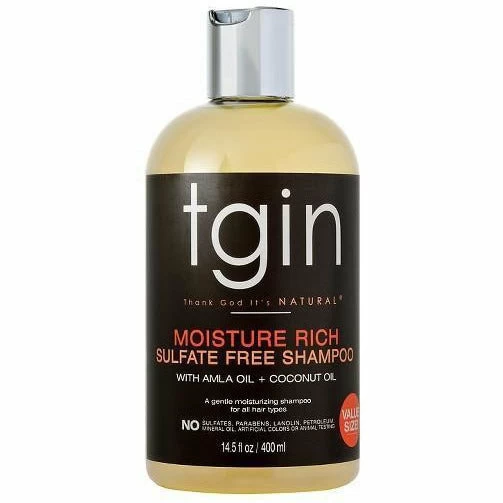 TGIN: Moisture Rich Sulfate Free Shampoo 14.5oz TGIN: Moisture Rich Sulfate Free Shampoo 14.5oz -Wig Care Shop tgin styling product tgin moisture rich sulfate free shampoo 14 5oz 548232888336