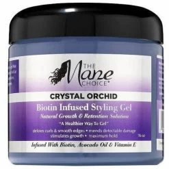 Mane Choice: Crystal Orchid Biotin Infused Styling Gel 16oz