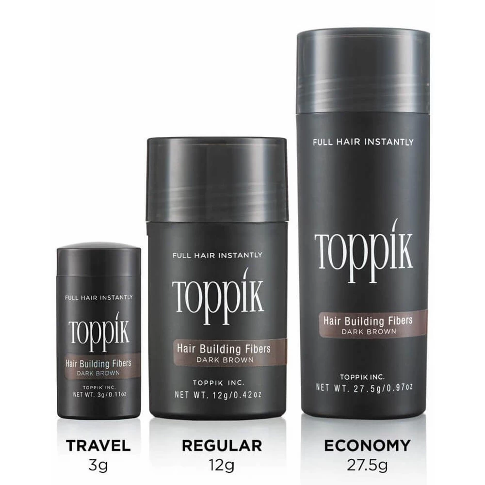 TOPPIK: Hair Building Fibers .97oz TOPPIK: Hair Building Fibers .97oz -Wig Care Shop toppik black toppik hair building fibers 97oz 3884220710998
