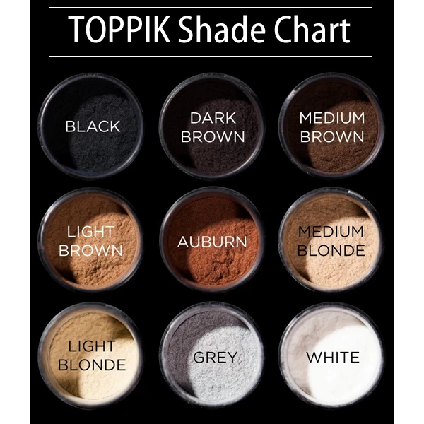 TOPPIK: Hair Building Fibers .97oz TOPPIK: Hair Building Fibers .97oz -Wig Care Shop toppik black toppik hair building fibers 97oz 3884220743766