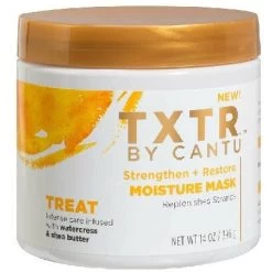 TXTR By Cantu: Strengthen + Restore Moisture Mask 14oz