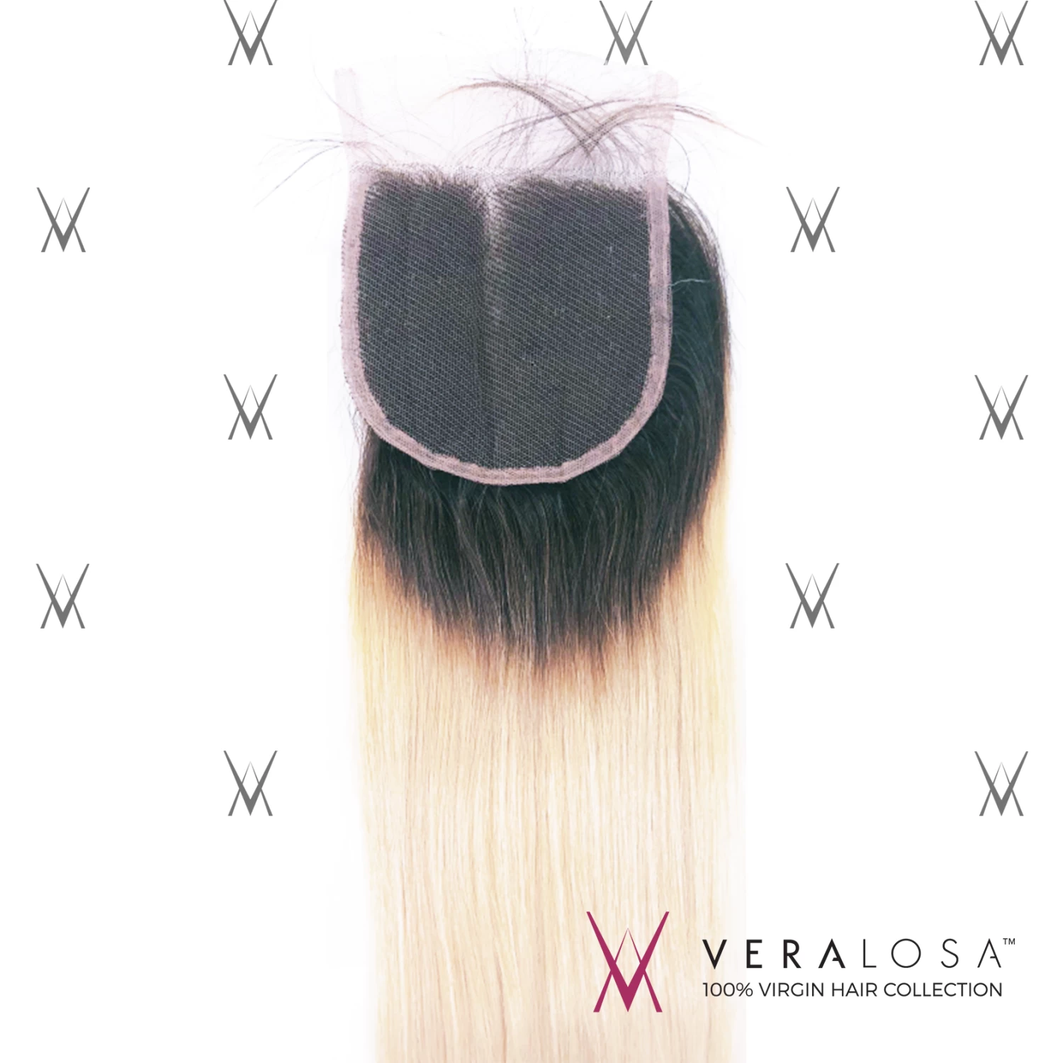 Vera Losa™ Pre-Bleached 4x4 Swiss Lace Closure - Straight #1B/613 Vera Losa™ Pre-Bleached 4x4 Swiss Lace Closure - Straight #1B/613 -Wig Care Shop vera losa virgin human hair 14 1b 613 vera losa pre bleached 4x4 swiss lace closure straight 1b 613 4484898816086