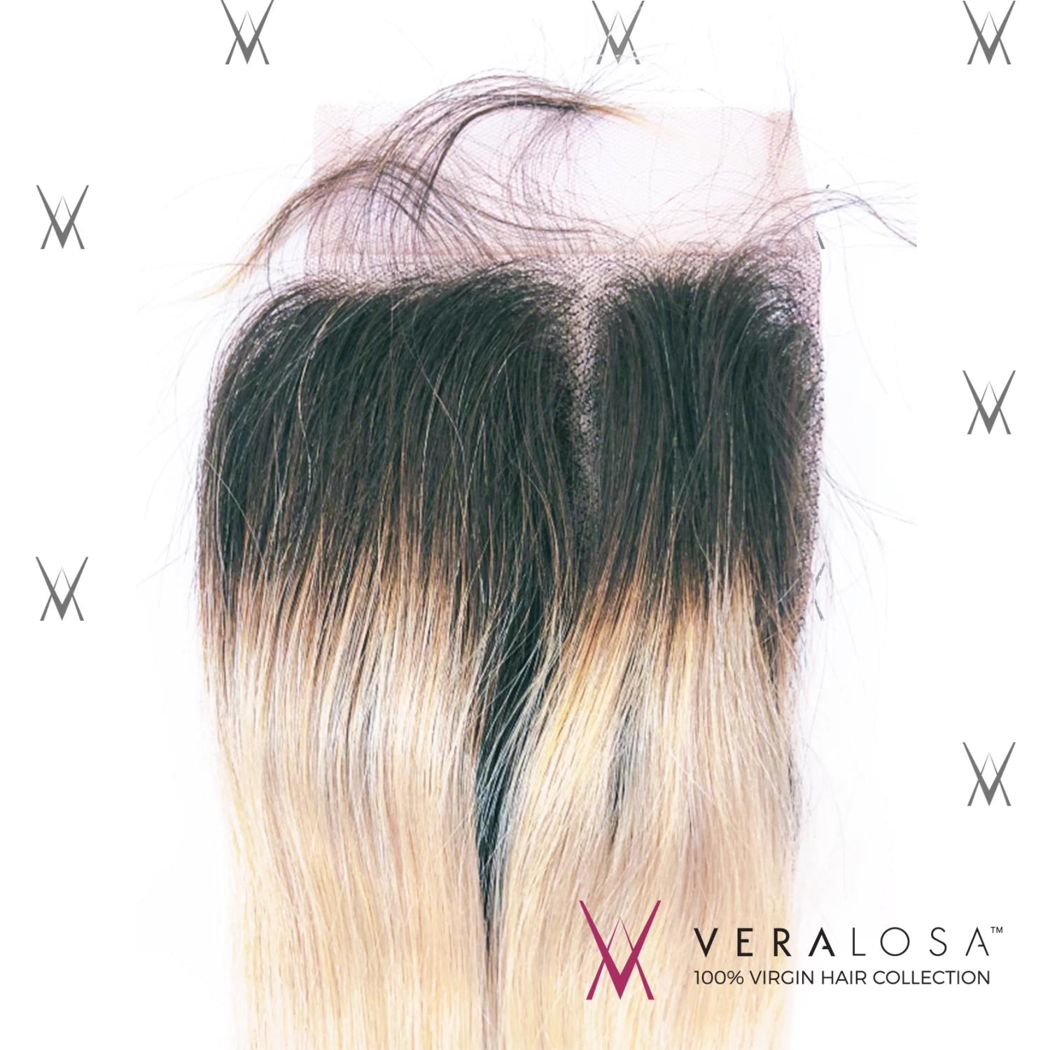 Vera Losa™ Pre-Bleached 4x4 Swiss Lace Closure - Straight #1B/613 Vera Losa™ Pre-Bleached 4x4 Swiss Lace Closure - Straight #1B/613 -Wig Care Shop vera losa virgin human hair 14 1b 613 vera losa pre bleached 4x4 swiss lace closure straight 1b 613 4484899012694