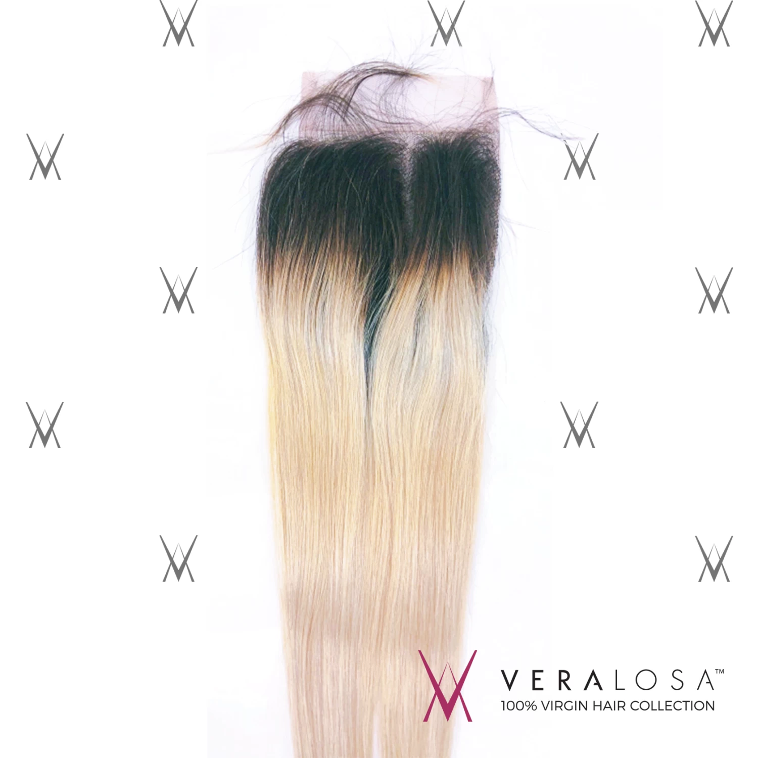 Vera Losa™ Pre-Bleached 4x4 Swiss Lace Closure - Straight #1B/613 Vera Losa™ Pre-Bleached 4x4 Swiss Lace Closure - Straight #1B/613 -Wig Care Shop vera losa virgin human hair 14 1b 613 vera losa pre bleached 4x4 swiss lace closure straight 1b 613 4484899045462