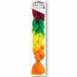 Vivica Fox: Rainbow Jumbo Braid 64" 6 Vivica Fox: Rainbow Jumbo Braid 64" -Wig Care Shop vivica fox braiding hair 4tmgyo vivica fox rainbow jumbo braid 64 12446623072342