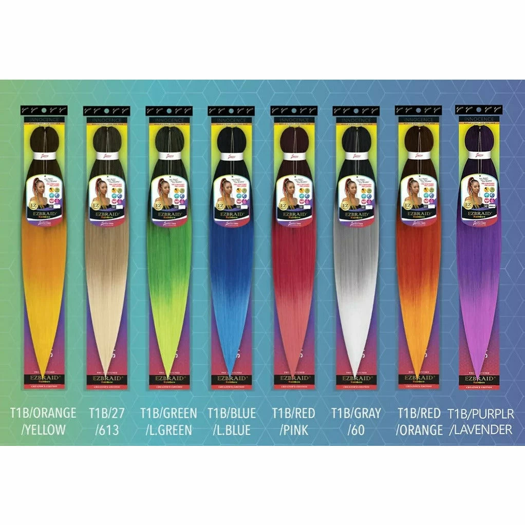 Spetra: Rainbow EZ Braid 30" (Pre-Stretched) Spetra: Rainbow EZ Braid 30" (Pre-Stretched) -Wig Care Shop vivica fox braiding hair spetra rainbow ez braid 30 pre stretched 29667385802838
