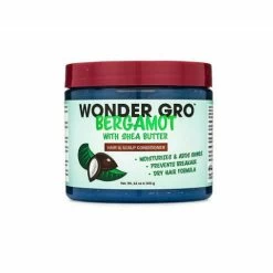 WonGro: Bergamot With Shea Butter Hair Grease Styling Conditioner 12oz