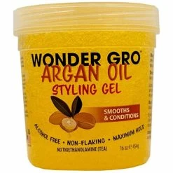 Wonder Gro: Argan Oil Styling Gel 16oz