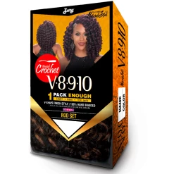 Zury: V8910 Naturali Star Synthetic Crochet Braid GoGo Curl -Wig Care Shop zury crochet hair zury v8910 naturali star synthetic crochet braid gogo curl 28793478873174