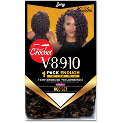 Zury: V8910 Naturali Star Synthetic Crochet Braid - Water Wave -Wig Care Shop zury crochet hair zury v8910 naturali star synthetic crochet braid water wave 10946897346646