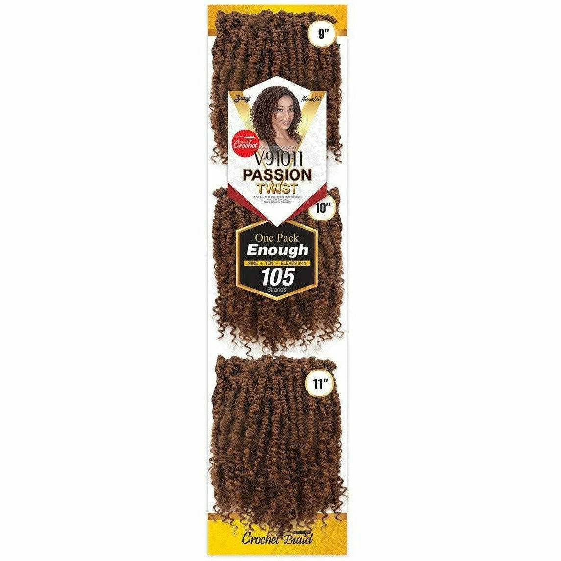 Zury: V9.10.11 Passion Twist Multi Pack Zury: V9.10.11 Passion Twist Multi Pack -Wig Care Shop zury crochet hair zury v9 10 11 passion twist 14968390090838